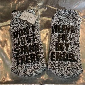 👣Amazing cuddly Knitted 🧦 SOCKS❤️💙